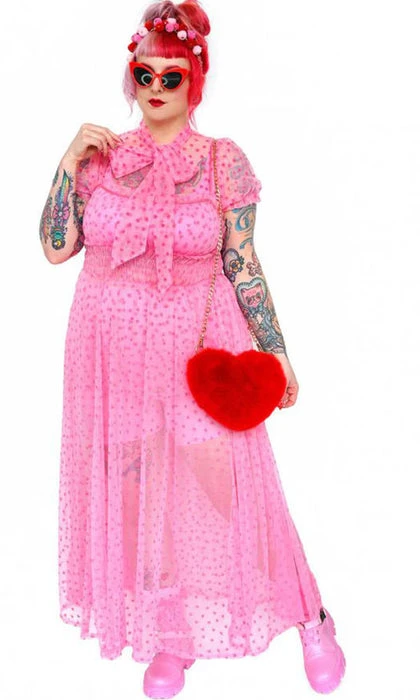 Venus Mesh Heart | MAXI DRESS` MY VIOLET All Venus Mesh Heart | MAXI DRESS` -VERA’S EYECANDY Shop my violet venus mesh heart maxi dress 4 e3e9d71a d13d 4e90 8355