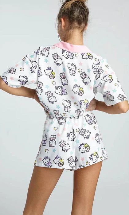 NEW GIRL ORDER Kawaii Hello Kitty: Popcorn & Stars | SLEEP SET* - Image 2