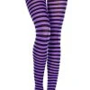 MUSIC LEGS Cosplay Striped [Black/Purple] | TIGHTS -VERA’S EYECANDY Shop opaque striped black purple pantyhose 1 9251941f bae5 4caf 9f34 dba65df27e42 700x700
