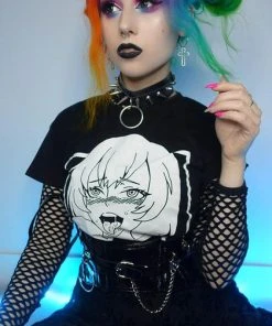 PASTEL PIXIE Anime & Manga Ahegao Vol. 2 | CROPPED TEE -VERA’S EYECANDY Shop pastel pixie ahegao vol 2 cropped tee 5 521e5c96 f296 47fe aa02 1449570827e3 700x700