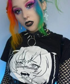 PASTEL PIXIE Anime & Manga Ahegao Vol. 2 | CROPPED TEE -VERA’S EYECANDY Shop pastel pixie ahegao vol 2 cropped tee 8 225b05c8 9f08 439b a0c6 d25d83cc2468 700x700