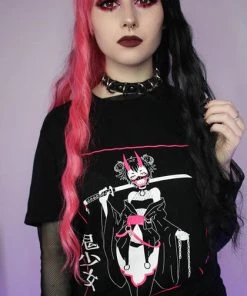 PASTEL PIXIE Anime & Manga Oni Girl | TEE