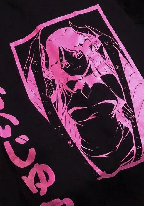 PASTEL PIXIE Anime & Manga Volume 2: Kaiju | LONG SLEEVE TEE - Image 3