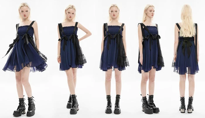 Jaspar | DRESS PUNK RAVE All Jaspar | DRESS -VERA’S EYECANDY Shop punk rave black multi strap bows dress 13 39710ae3 796b 4df9 b986