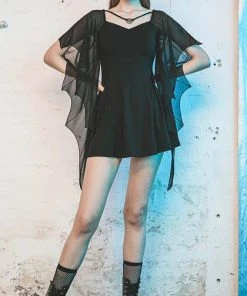 PUNK RAVE Bats Bat Babe | DRESS -VERA’S EYECANDY Shop punk rave darkling bat wing dress 8 6cea8c9c 8ad5 479f 95e3 f5b9c3ca43ce 700x700