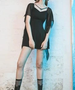 PUNK RAVE Bats Bat Babe | DRESS -VERA’S EYECANDY Shop punk rave darkling bat wing dress 9 c12ccc4c 2ca9 4b96 86ac c4ff920af648 700x700