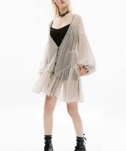 PUNK RAVE All Evelyn | CARDIGAN DRESS -VERA’S EYECANDY Shop punk rave evelyn cardigan dress 3 700x700