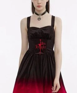 PUNK RAVE New Pandora [Black/Red] | DRESS
