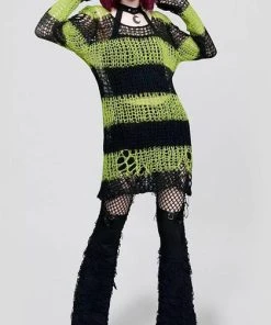 PUNK RAVE Grunge Jezebel | STRIPES SWEATER 7 PUNK RAVE Grunge Jezebel | STRIPES SWEATER -VERA’S EYECANDY Shop punk rave grunge ripped stripes sweater 4 68ae06f3 35b9 43f4 9cd8 0811ffbcc8e4 700x700