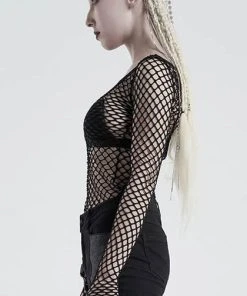 PUNK RAVE Cyberpunk Vicious | TOP -VERA’S EYECANDY Shop punk rave personality mesh t shirt 3 3abc3de7 02b3 460e b6a7 b9c45685e89b 700x700