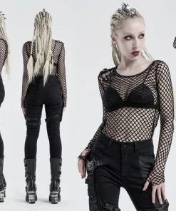 PUNK RAVE Cyberpunk Vicious | TOP -VERA’S EYECANDY Shop punk rave personality mesh t shirt 5 794da899 c5d2 458d a572 9f519a2b2361 700x700