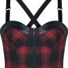 PUNK RAVE Grunge Plaid Panic | TOP -VERA’S EYECANDY Shop punk rave series plaid corset vest 5 94872a6d 1249 4828 89d6 a67567409d57 700x700