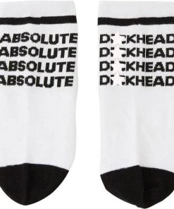 PUNKY PINS Mens Clothing Absolute D*ckhead | SOCKS