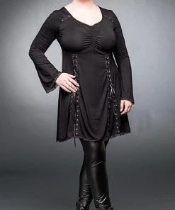 QUEEN OF DARKNESS All Baudelaire | DRESS [PLUS SIZE]