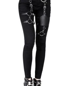 RESTYLE Fetish Black Gothic Harness | JEANS -VERA’S EYECANDY Shop restyle black gothic harness jeans 7 c555b8c0 5742 4a29 96c9 3fe3015e0582 700x700