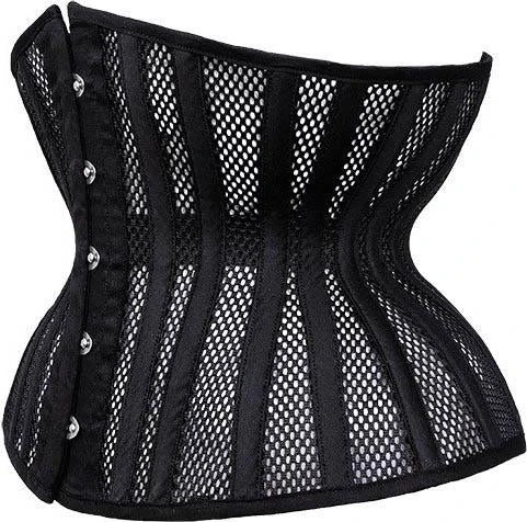 Black Mesh | UNDERBUST CORSET RESTYLE Burlesque Black Mesh | UNDERBUST CORSET -VERA’S EYECANDY Shop restyle black mesh underbust corset 4 4e3e2438 5ec3 4333 9931