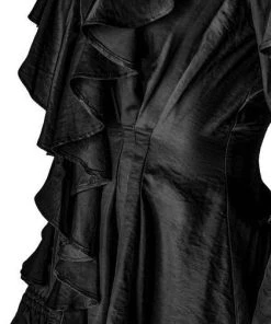 RESTYLE All Dafne [Black] | RUFFLE SHIRT -VERA’S EYECANDY Shop restyle dafne black ruffle shirt 10 7167272e bc38 47f9 87f1 f1e8e9fd3a03 700x700