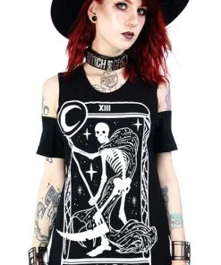 RESTYLE Halloween Death Tarot La Mort | T-SHIRT