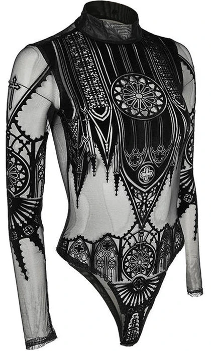 RESTYLE All Inverted Cathedral | MESH BODYSUIT - Image 4