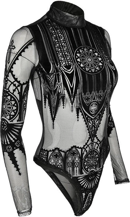 RESTYLE All Inverted Cathedral | MESH BODYSUIT - Image 5