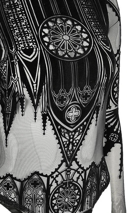 RESTYLE All Inverted Cathedral | MESH BODYSUIT - Image 2