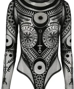 RESTYLE Fetish Runes | MESH BODYSUIT