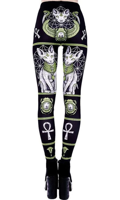 RESTYLE Cats Sphynx | LEGGINGS - Image 2