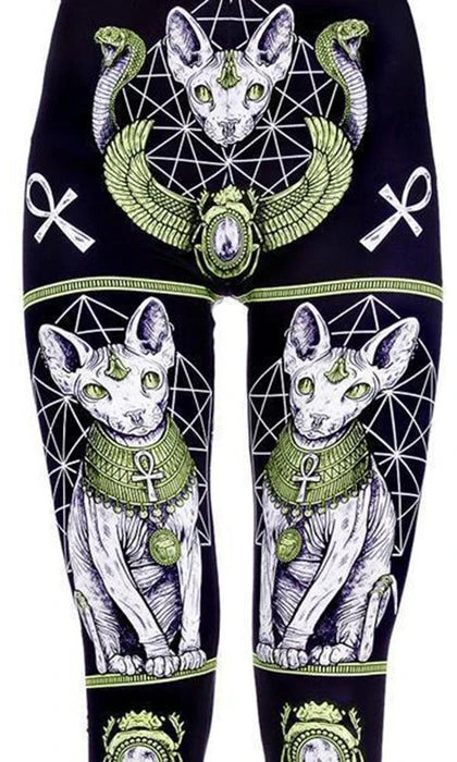RESTYLE Cats Sphynx | LEGGINGS - Image 3