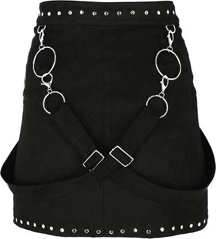 RESTYLE All Studded Suede | SHORT SKIRT - Image 16