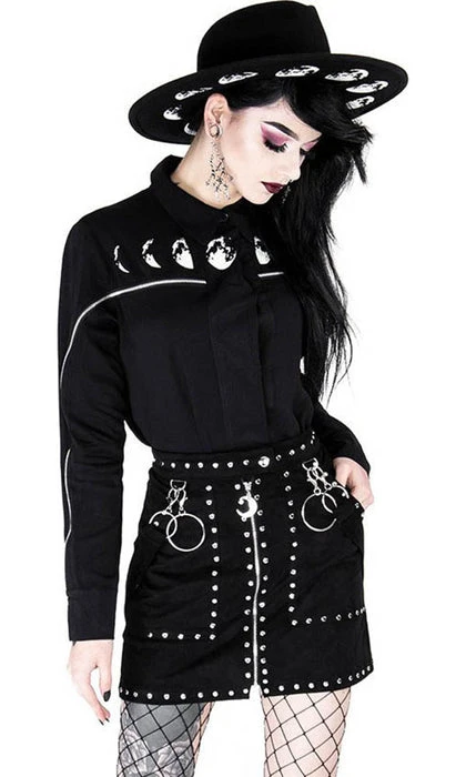 RESTYLE All Studded Suede | SHORT SKIRT - Image 17