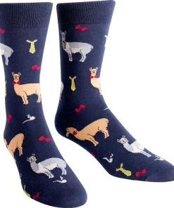 SOCK IT TO ME Llamas + Alpacas Llama Drama | CREW SOCKS