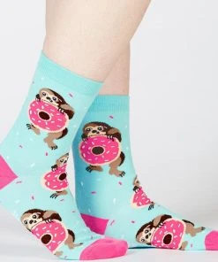 SOCK IT TO ME Kawaii Snackin Sloth | CREW SOCKS -VERA’S EYECANDY Shop sock it to me snakin sloth crew socks ladies 2 ae121c44 37cc 43cf ba55 b6ed4d3f9f9e 700x700