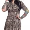 SOURPUSS Rockabilly Leopard Rosie | DRESS*