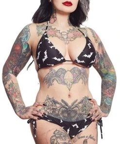 SOURPUSS Luna Bats | STRING BIKINI*