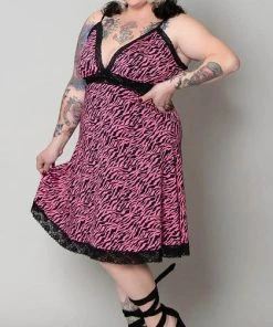 SOURPUSS All Pizzazz Pink Zebra | SLIP DRESS** -VERA’S EYECANDY Shop sourpuss pizzazz pink zebra slip dress 3 47aec950 369f 4ac9 afaf 24f442058de2 700x700