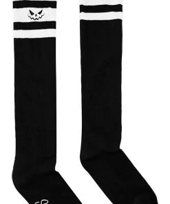 SOURPUSS Halloween Pumpkin [Black/White] | ATHLETIC SOCKS