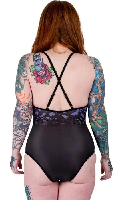 Bats Fly at Dawn | ONE PIECE SWIMSUIT TOO FAST APPAREL Bats Fly At Dawn | ONE PIECE SWIMSUIT -VERA’S EYECANDY Shop too fast apparel bats fly at dawn purple sky web caged one piece swimsuit 4 527f974d 6b0f 48c8 97e0