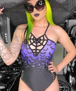 TOO FAST APPAREL Bats Fly At Dawn | ONE PIECE SWIMSUIT 9 TOO FAST APPAREL Bats Fly At Dawn | ONE PIECE SWIMSUIT -VERA’S EYECANDY Shop too fast apparel bats fly at dawn purple sky web caged one piece swimsuit 8 ec6cade3 153f 4888 832b 875c657d953e 700x700