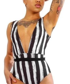 TOO FAST APPAREL All Distressed Stripe | SWIMSUIT -VERA’S EYECANDY Shop too fast apparel hollywood belted distressed stripe one piece swimsuit 1 70b5a191 b8ac 42c6 b9f2 c1d321a9e741 700x700
