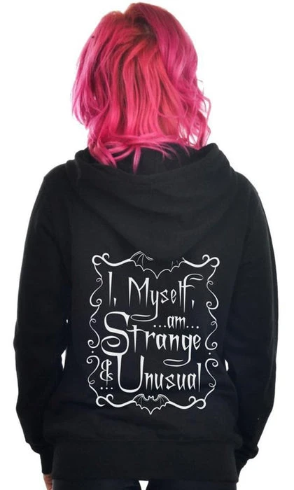 TOO FAST APPAREL Beetlejuice I, Myself, Am Strange And Unusual | ZIP HOODIE 3 TOO FAST APPAREL Beetlejuice I, Myself, Am Strange And Unusual | ZIP HOODIE