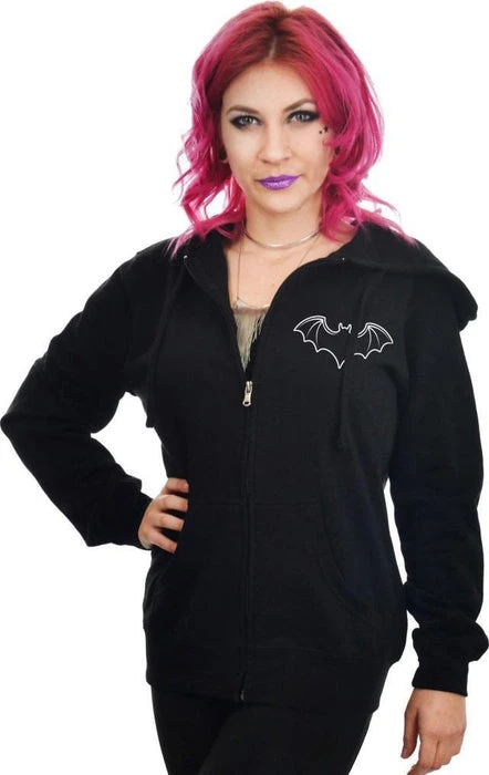 TOO FAST APPAREL Beetlejuice I, Myself, Am Strange And Unusual | ZIP HOODIE 5 TOO FAST APPAREL Beetlejuice I, Myself, Am Strange And Unusual | ZIP HOODIE - Image 3