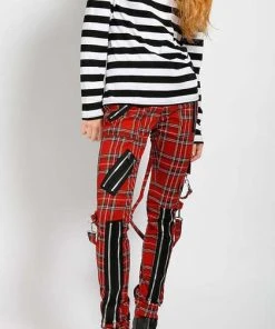 TRIPP NYC Mens Clothing Classic [Red Plaid] | BONDAGE PANTS -VERA’S EYECANDY Shop tripp nyc classic red plaid bondage pants 2 92ca4cca cf19 4b2c 850f 4963e0d48349 700x700