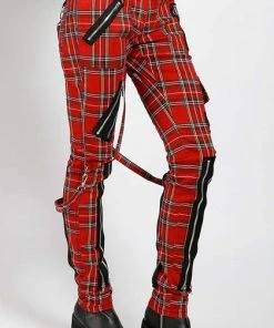 TRIPP NYC Mens Clothing Classic [Red Plaid] | BONDAGE PANTS -VERA’S EYECANDY Shop tripp nyc classic red plaid bondage pants 3 f9d43aa2 384a 4a46 b1e7 202de3f94fda 700x700