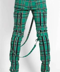 TRIPP NYC Mens Clothing Green Plaid | BONDAGE PANTS -VERA’S EYECANDY Shop tripp nyc green plaid bondage pants 8 048e8abe ae78 4cfa b739 6acaffdf1841 700x700