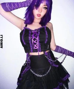 TRIPP NYC Lolita [Black/Purple] | TUTU SKIRT**