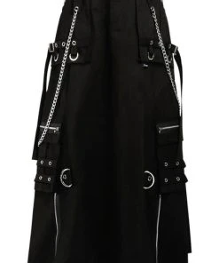 TRIPP NYC Mens Clothing Strength [Black] | SKIRT