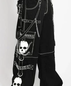 TRIPP NYC Mens Clothing Super Skull [Black/White] | PANTS -VERA’S EYECANDY Shop tripp nyc super skull black white pants 7 f94c8230 ed2d 45f3 b068 65746f84e8d2 700x700