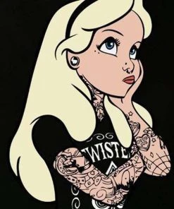 TWISTED Alice In Wonderland Tattoo | T-SHIRT 4 TWISTED Alice In Wonderland Tattoo | T-SHIRT -VERA’S EYECANDY Shop twisted alice in wonderland tattoo t shirt 3 700x700