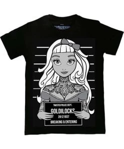 TWISTED Disney Goldilocks Mugshot | T-SHIRT