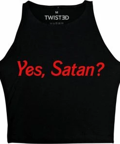 TWISTED All Yes, Satan? | CROP TOP